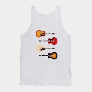 Jumbo Style Acoustic Guitar Pack Tank Top